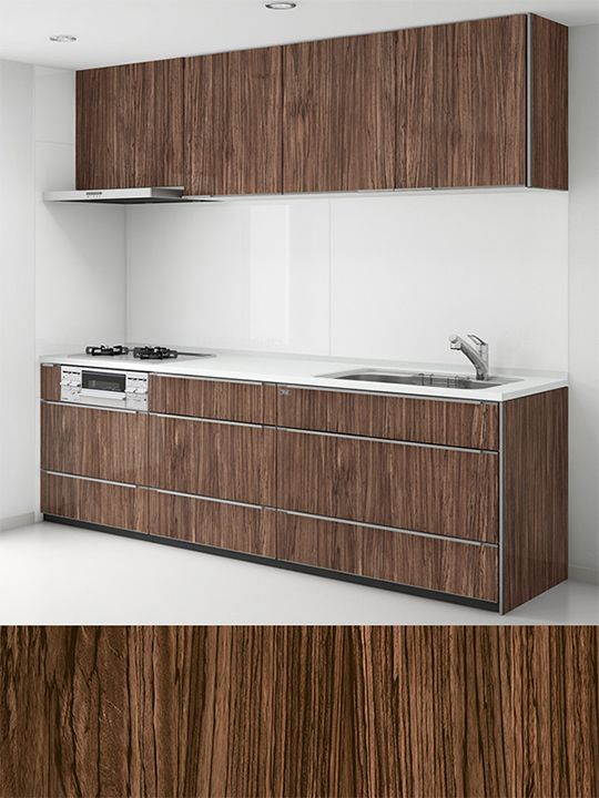 Zebra Wood (gloss, vertical grain)