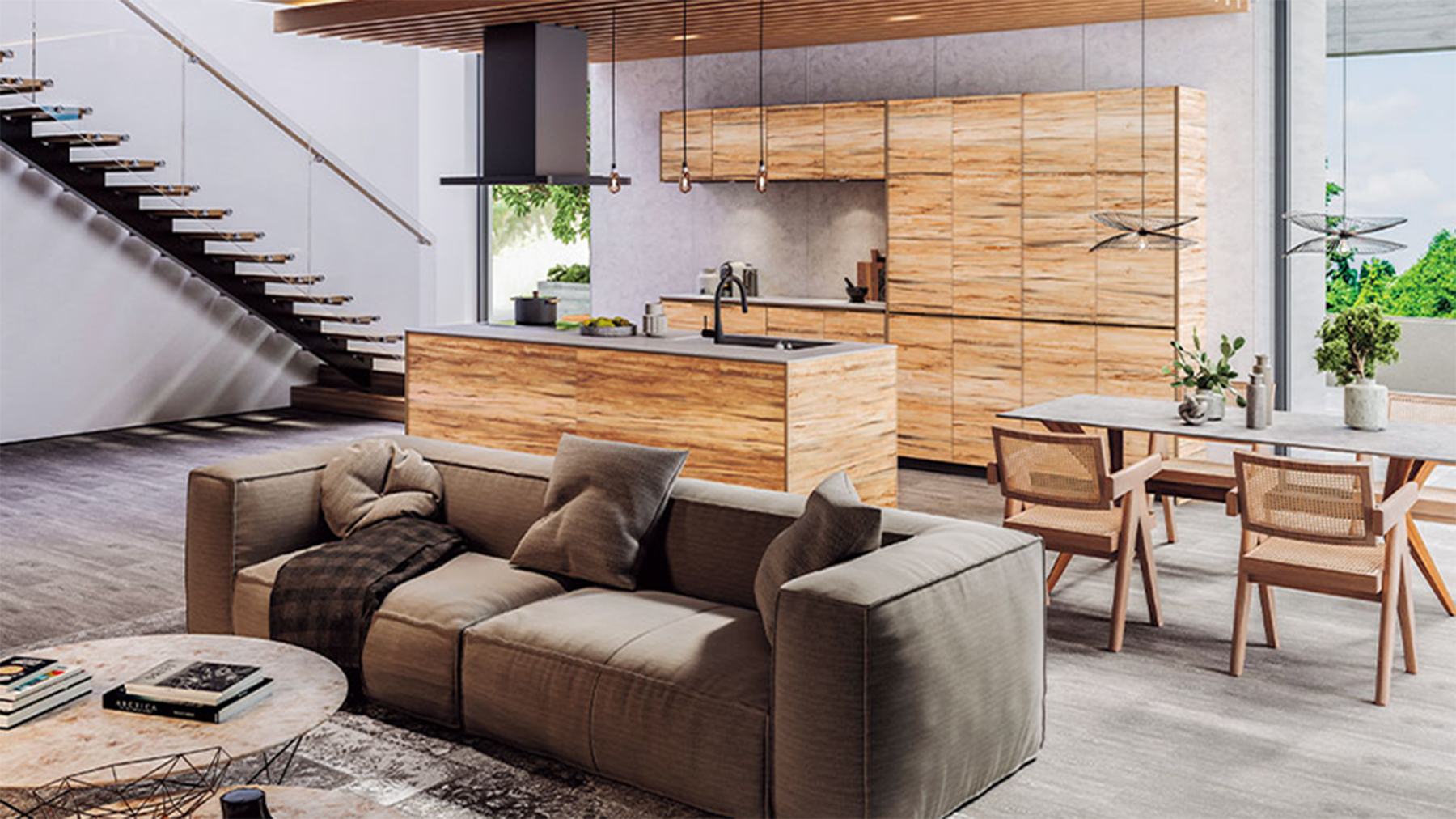 柔和的光線灑在這個舒適的地方